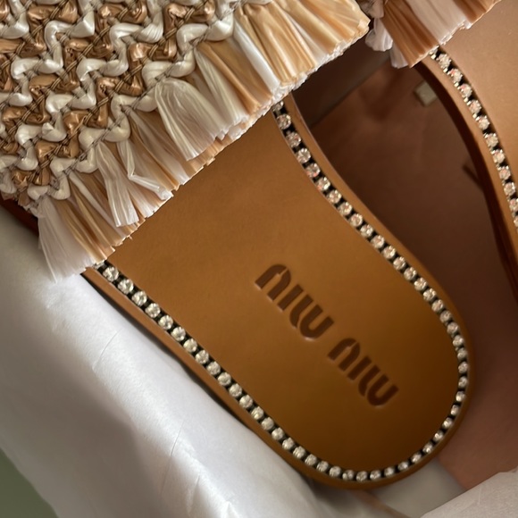 Miu Miu women sandals size 39 EU - Picture 3 of 11